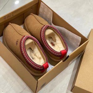 Women UGG Tasman SlipperChestnut Suede Upper